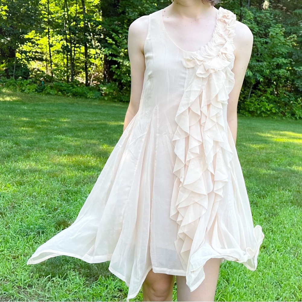 Modcloth A’REVE fairy dreamy romantic french vanilla dress, S. - Picture 3 of 15